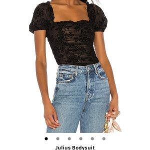 Majorelle Julius Bodysuit, Black, Small